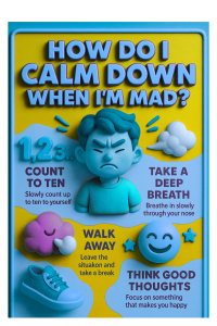 Calm down poster