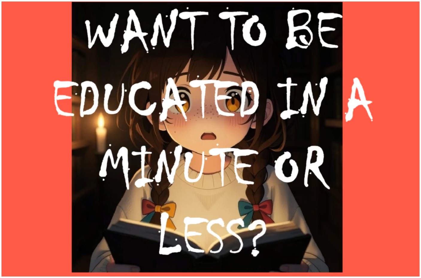 Want to be Educated in a Minute or Less? StoryTime by Cupideros