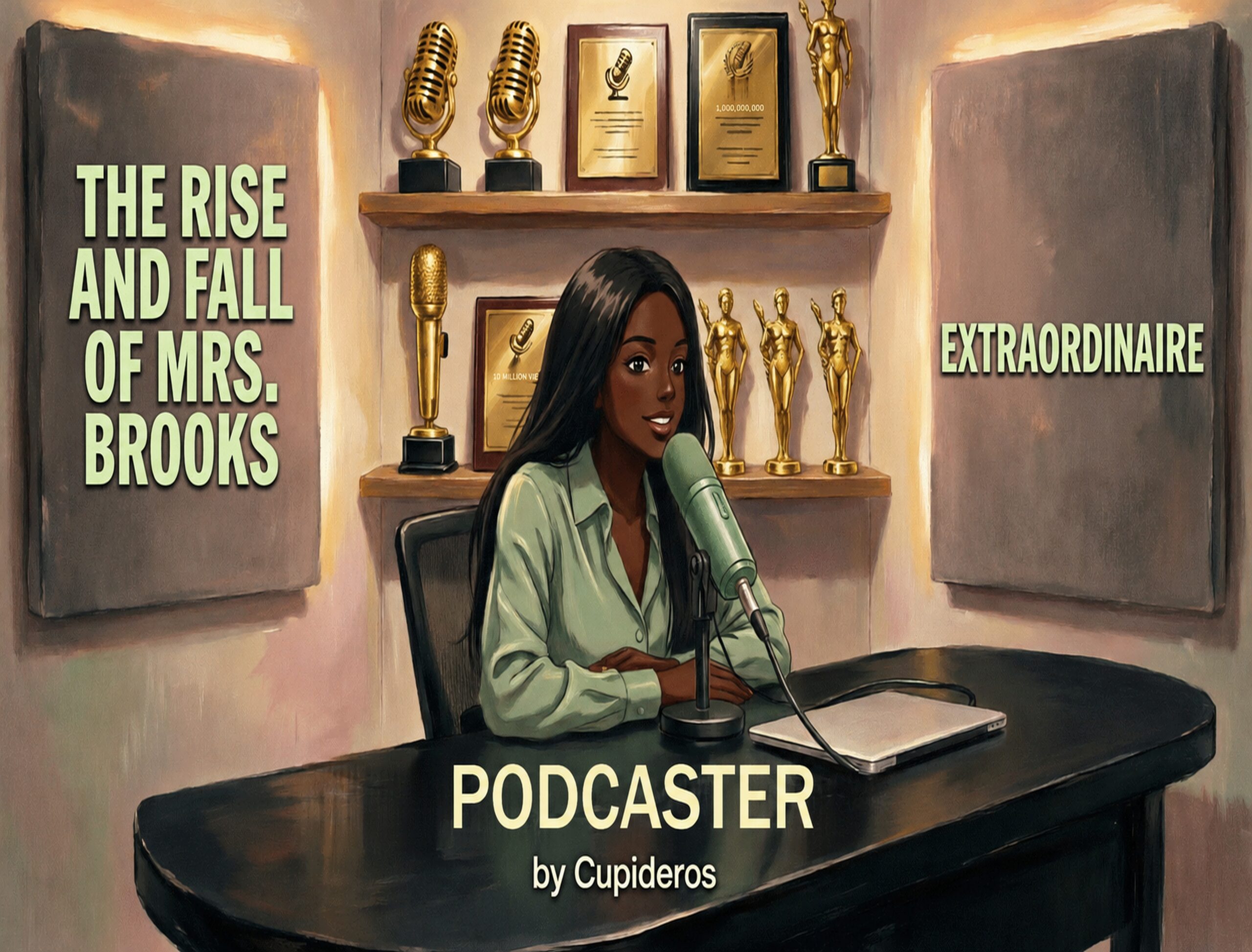 THE RISE AND FALL OF MRS. BROOKS PODCASTER EXTRAORDINAIRE